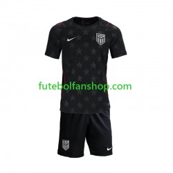 Camisola Alternativo Seleção Estados Unidos World Cup 2026 Manga Curta ,Criança
