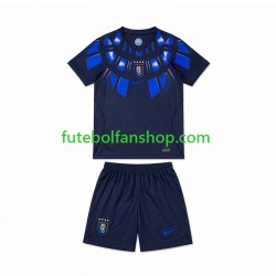 Camisola Alternativo Seleção Uruguaia World Cup 2026 Manga Curta ,Criança
