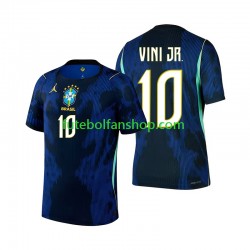 Camisola Alternativo Seleção Brasileira Vinicius Junior 10 World Cup 2026 Manga Curta ,Homem