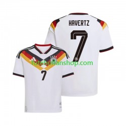 Camisola Principal Seleção Alemã Kai Havertz 7 World Cup 2026 Manga Curta ,Homem