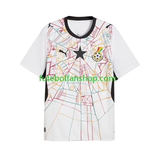 Camisola Principal Seleção Ganesa World Cup 2026 Manga Curta ,Homem