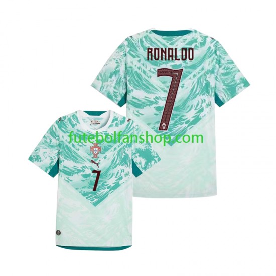 Camisola Alternativo Seleção Portuguesa Cristiano Ronaldo 7 2026 2027 Manga Curta ,Homem