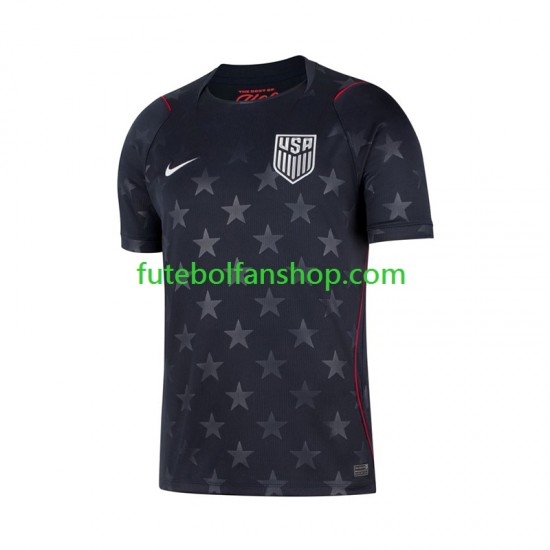 Camisola Alternativo Seleção Estados Unidos World Cup 2026 Manga Curta ,Homem
