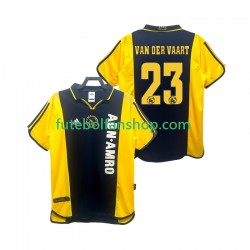 Camisola Alternativo AFC Ajax VAN DER VAART 23 Retro 2000 2001 Manga Curta ,Homem