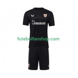 Camisola Principal Guarda-redes Athletic Bilbao Época 2025/2026 Manga Curta ,Criança