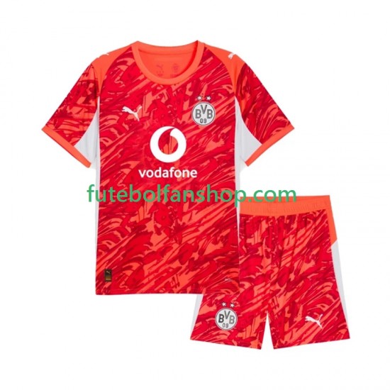 Camisola Alternativo Guarda-redes Borussia Dortmund Época 2025/2026 Manga Curta ,Criança