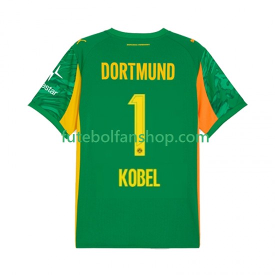 Camisola Principal Guarda-redes Borussia Dortmund Gregor Kobel 1 Época 2025/2026 Manga Curta ,Homem