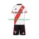 Camisola Principal CA River Plate Época 2025/2026 Manga Curta ,Criança