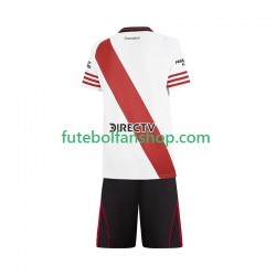 Camisola Principal CA River Plate Época 2025/2026 Manga Curta ,Criança