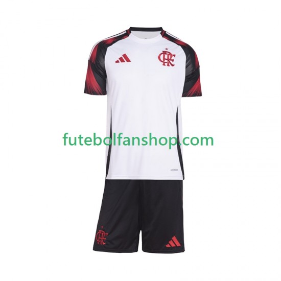 Camisola Alternativo CR Flamengo Época 2025/2026 Manga Curta ,Criança