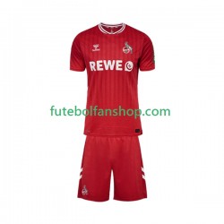 Camisola Alternativo FC Köln Época 2025/2026 Manga Curta ,Criança