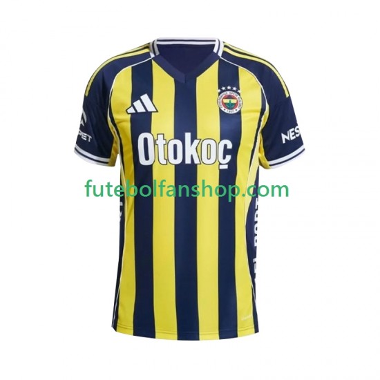 Camisola Principal Fenerbahce Época 2025/2026 Manga Curta ,Homem