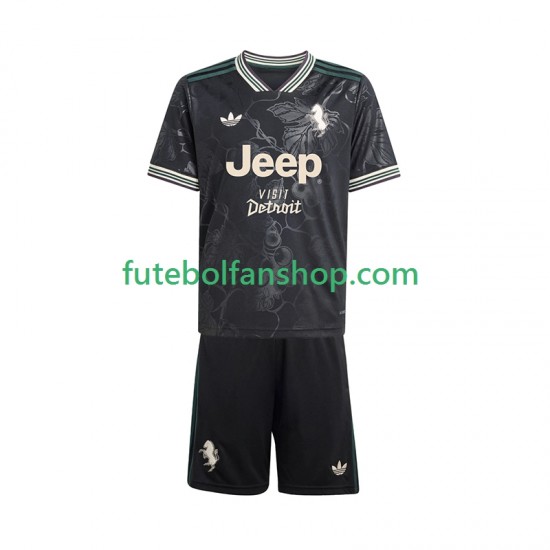 Camisola Alternativa (2ª) Juventus Época 2025/2026 Manga Curta ,Criança