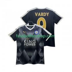 Camisola Alternativo Leicester City VARDY 9 Retro 2014 2015 Manga Curta ,Homem