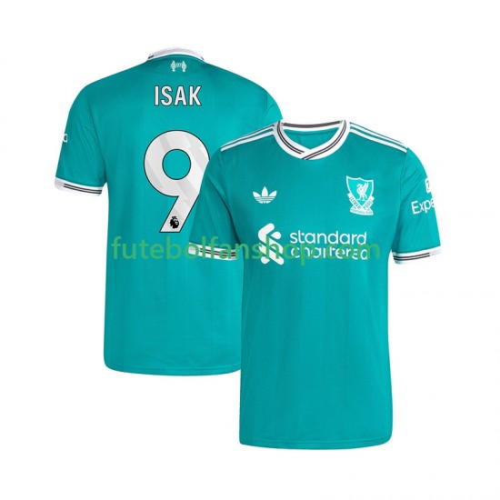 Camisola Alternativa (2ª) Liverpool ISAK 9 Época 2025/2026 Manga Curta ,Homem