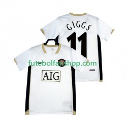 Camisola Alternativo Manchester United GIGGS 11 Retro 2006-2007 Manga Curta ,Homem