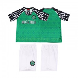 Camisola Principal Seleção Nigeriana Retro 1995 Manga Curta ,Criança