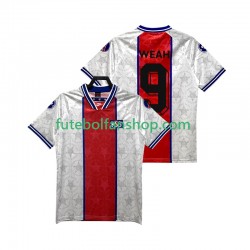 Camisola Alternativo Paris Saint-Germain WEAH 9 Retro 1994 1995 Manga Curta ,Homem