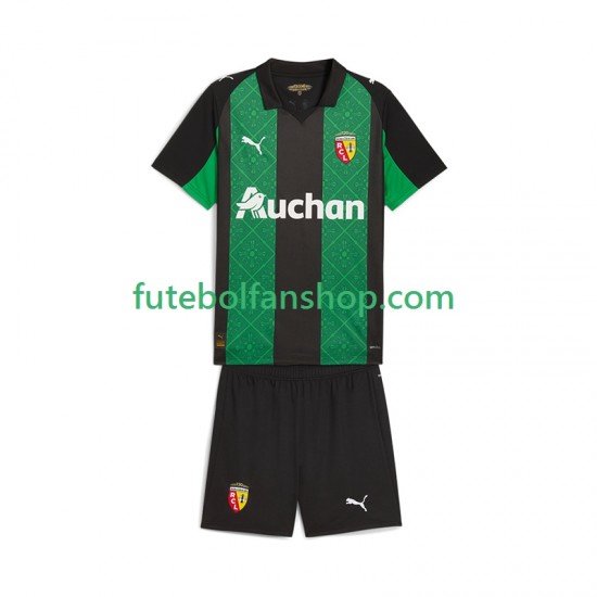 Camisola Alternativo RC Lens Época 2025/2026 Manga Curta ,Criança