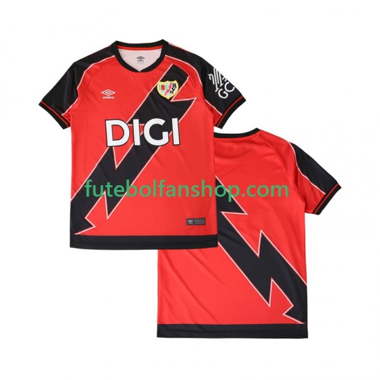 Camisola Alternativo Rayo Vallecano Época 2025/2026 Manga Curta ,Homem