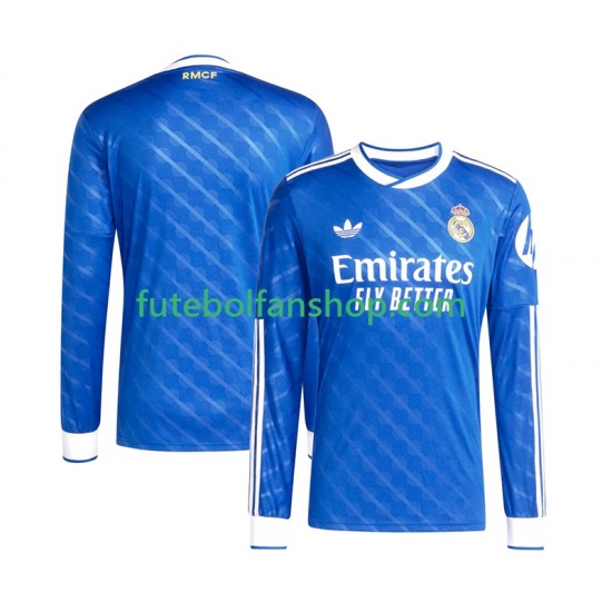 Camisola Alternativa (2ª) Real Madrid Época 2025/2026 Manga Comprida ,Homem