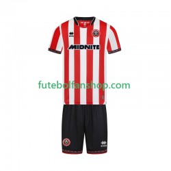 Camisola Principal Sheffield United Época 2025/2026 Manga Curta ,Criança