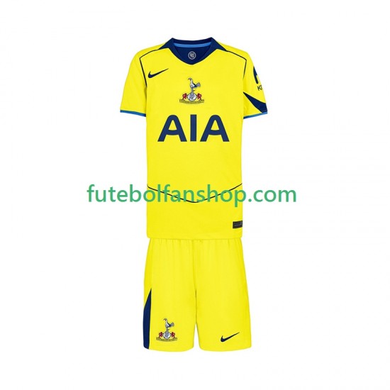 Camisola Alternativa (2ª) Tottenham Hotspur Época 2025/2026 Manga Curta ,Criança