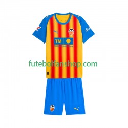 Camisola Alternativa (2ª) Valencia CF Época 2025/2026 Manga Curta ,Criança
