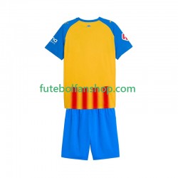 Camisola Alternativa (2ª) Valencia CF Época 2025/2026 Manga Curta ,Criança